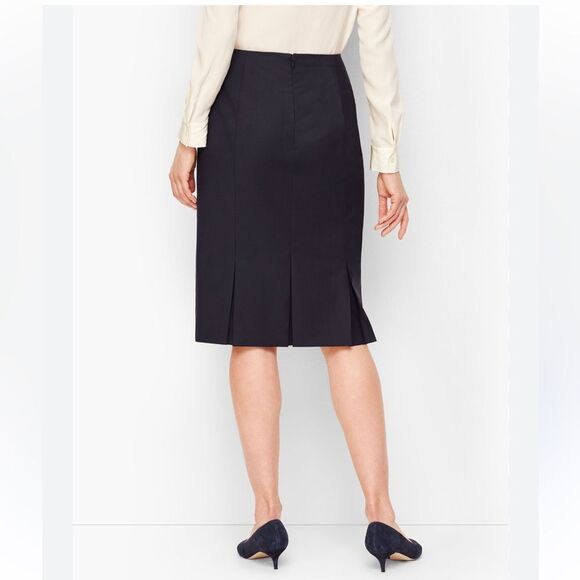 Talbots Petites Pencil Skirt with pleats at bottom size 4P- Like new! - Picture 11 of 13